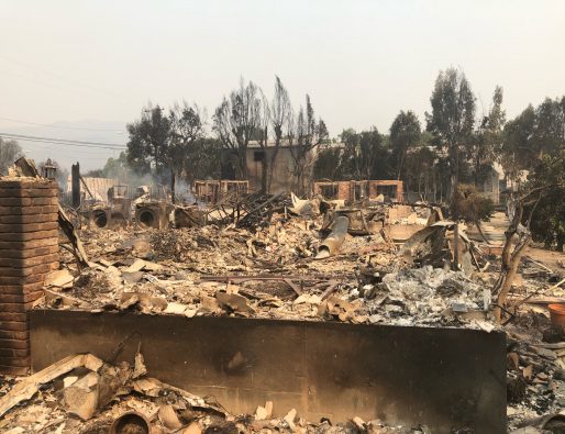 California wildfires affect Union families