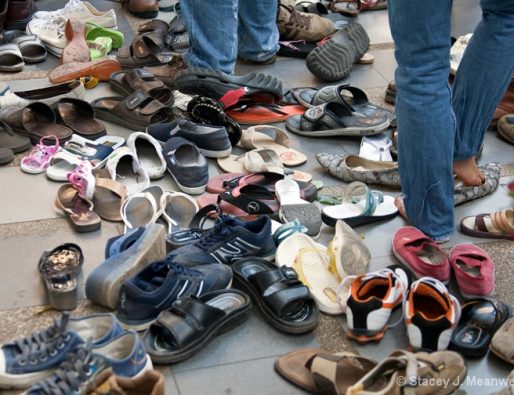 India travel seminar: Leaving our shoes at the door