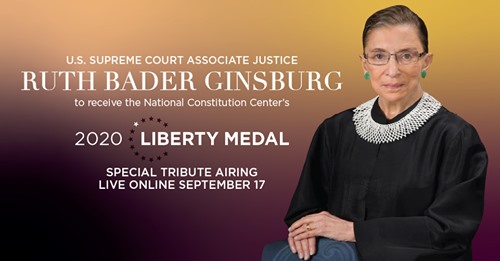 Celebrate Constitution Day with us and RBG