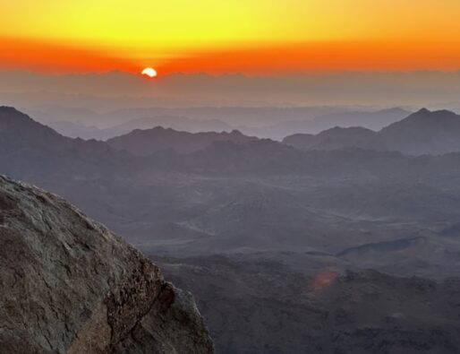 Sunrise on Mount Sinai