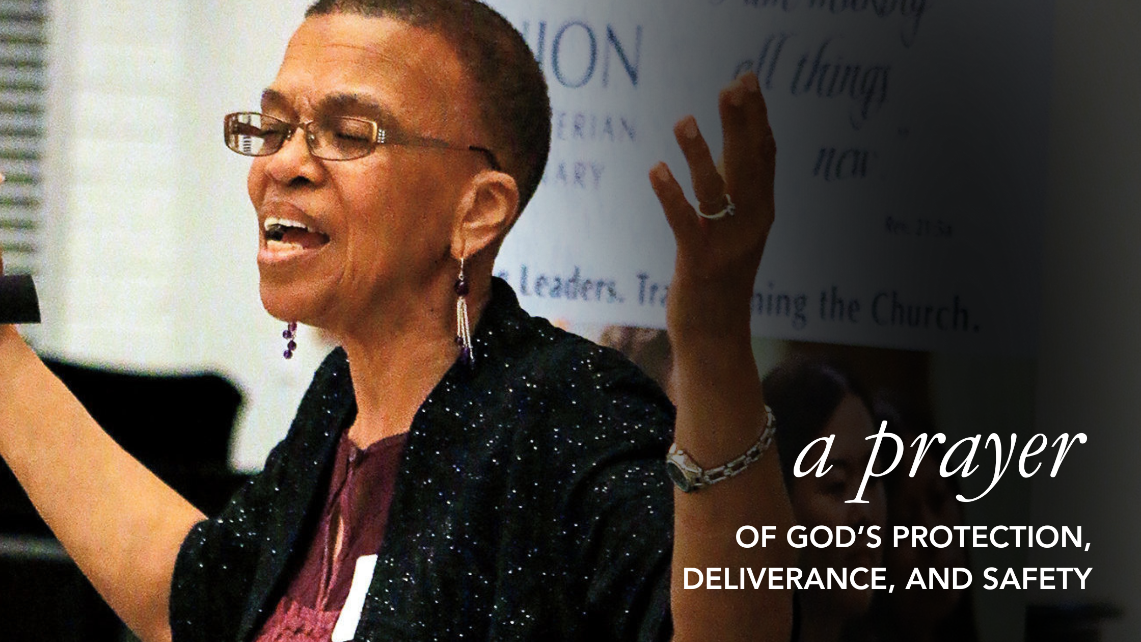 Image of Veronica Thomas, offering A prayer of God's protection deliverance and safety